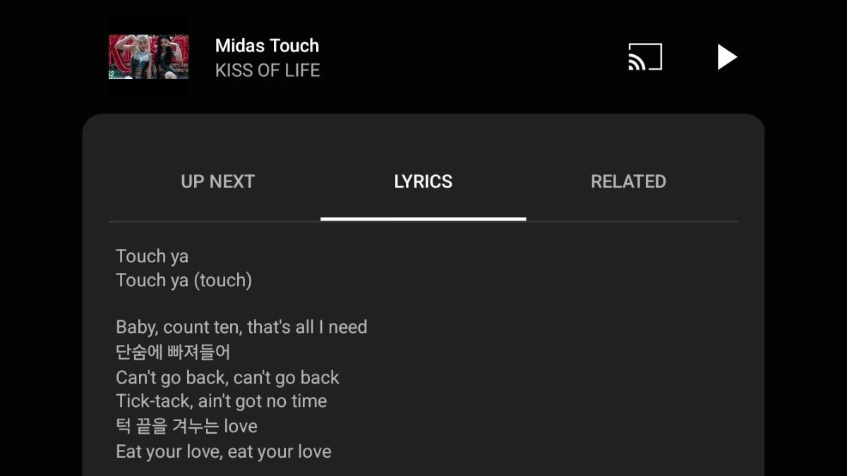 YouTube Music Kehilangan Fitur Live Lyrics di Banyak Lagu 