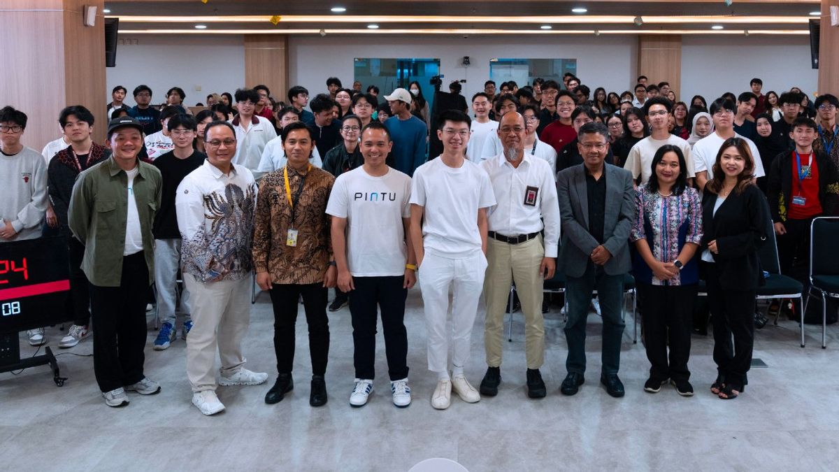 Pintu Goes to Campus Hadir di Universitas Bina Nusantara, Bersama OJK Berikan Edukasi Crypto