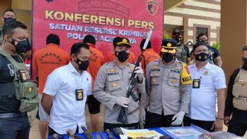Polisi Tangkap Warga Pembuat Senjata Rakitan di Aceh