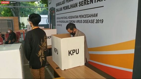 KPU Gelar Simulasi Pilkada 2020 dengan Protokol Kesehatan