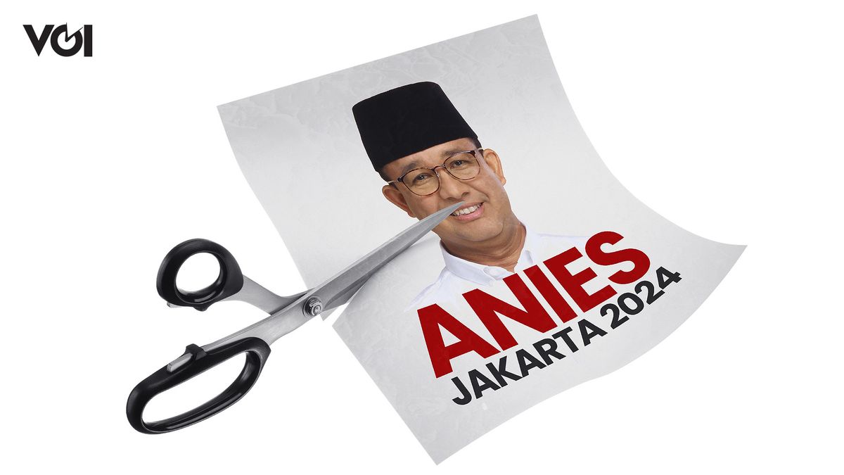 Anies Terdépart, le potentiel d’une boîte vide dans les élections de Jakarta est de plus en plus visible