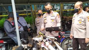 Polisi Amankan Gerombolan 129 Motor yang Terobos Jalan Dago Bandung yang Ditutup