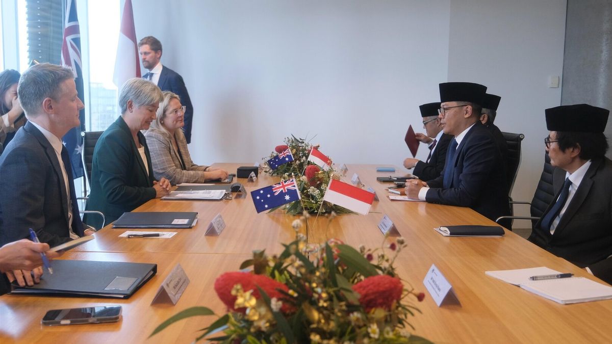 Menlu Sugiono Bahas Peningkatan Kemitraan Strategis Komprehensif dengan Menlu Australia Penny Wong