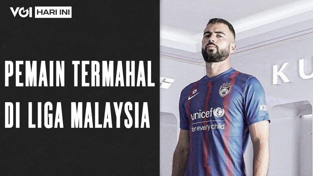 VIDEO VOI Hari Ini: Pecah Rekor, Jordi Amat Pemain Termahal Liga Malaysia