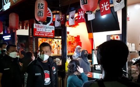 Langgar Jam Buka di Malam Tahun Baru, Polisi Bubarkan Food Street Pantai Indah Kapuk