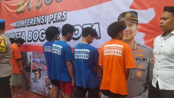 Polisi Tangkap 4 Sekawan Pelaku Pengeroyokan di Bogor