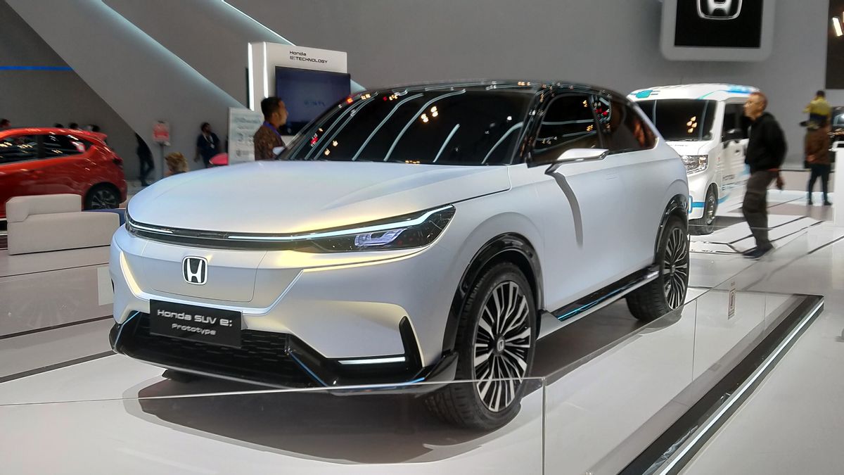 本田印度尼西亚在GIIAS 2023上展示SUV e:原型SUV,加强其电气化承诺