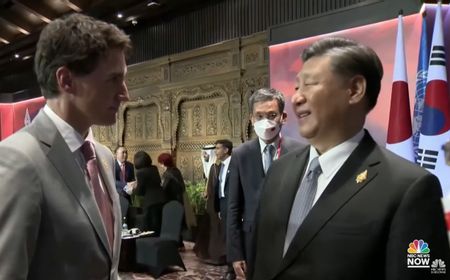 Kesal Pembicaraan di Bali Bocor ke Media, Presiden Xi Jinping Potong Penjelasan PM Trudeau Lalu Pergi