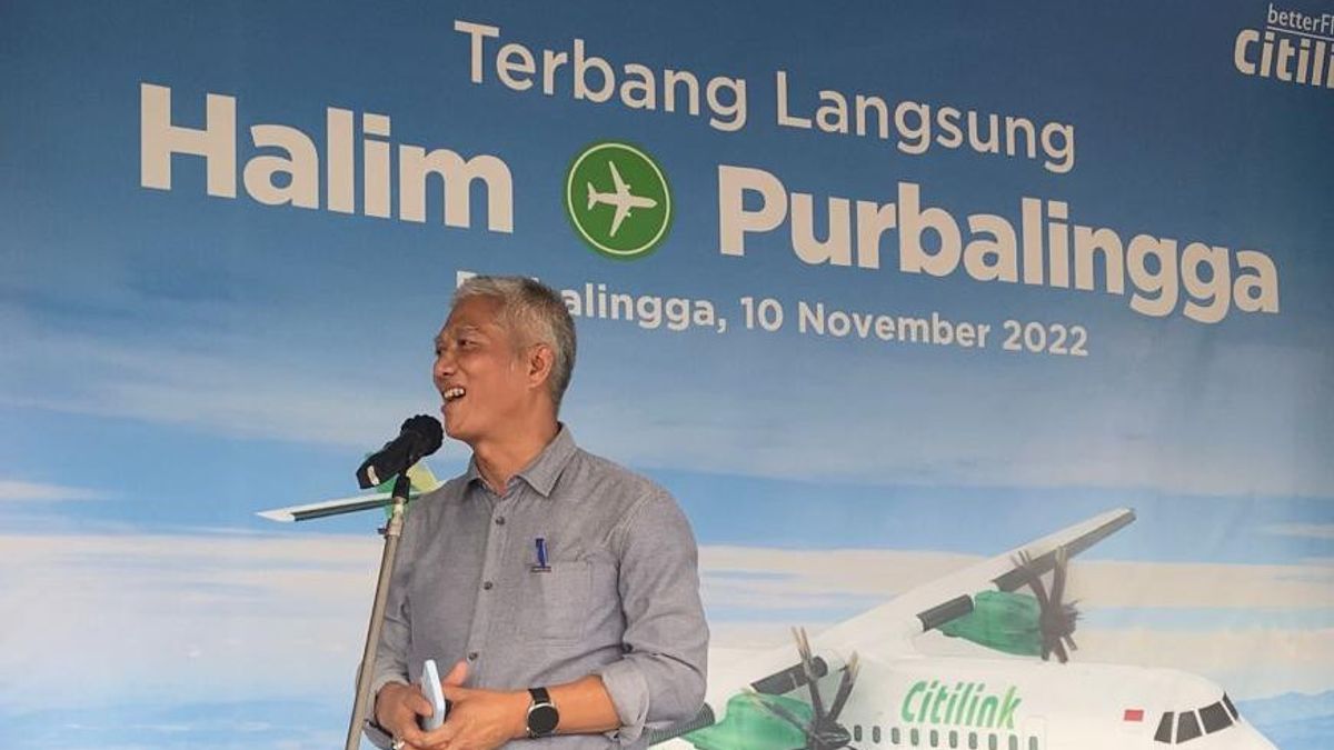Citilink's Initial Flight Is A Form Of Flight Operational Recovery Support In Purbalingga After The Pandemic