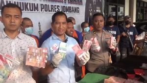 Jombang警方逮捕了价值10亿印尼盾的假币经销商