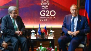 Menlu Lavrov Bertemu Sekjen Guterres di Sela-sela KTT G20, Rusia Minta PBB Abaikan Perintah Negara Lain di Ukraina 