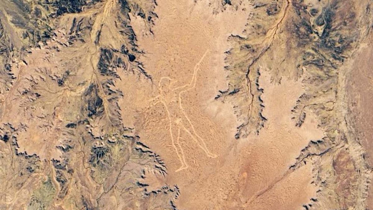 The Mystery Of Marree Man Ukiran, A Giant Man Seen From Space, Who Made It?