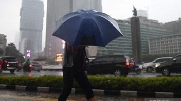 4月2日(土)天気予報:ジャボデタベク地方の一部 日中の雨