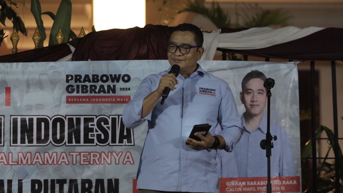 TKN表示,如果Prabowo-Gibran在总统大选中获胜,Minta Prabowo-Gibran地区的学生不会叛国