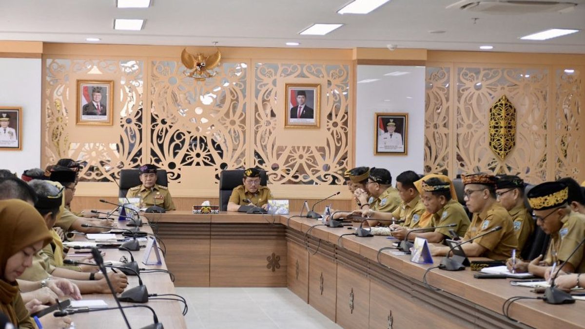 Rapat Perdana, Gubernur dan Wagub Kaltara Akan Evaluasi Kinerja OPD 