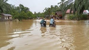 BPBD: 폭우로 인해 서부 아체의 14개 마을이 홍수에 잠겼습니다.