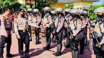 4月11日のジャカルタへの大衆移動を予期して、バンテン警察:要員は銃器と実弾を携帯しない