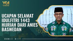 VIDEO: Ucapan Hari Raya Idulfitri 1443 Hijriah dari Gubernur DKI Jakarta Anies Baswedan