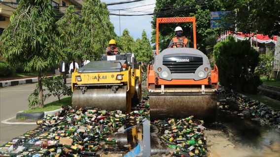 Des Dizaines De Milliers De Bouteilles De Miras Détruites Avant Noël Et Le Nouvel An