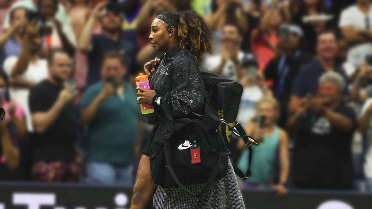 塞雷娜·威廉姆斯（Serena Williams）在挂上球拍之前变得越来越大