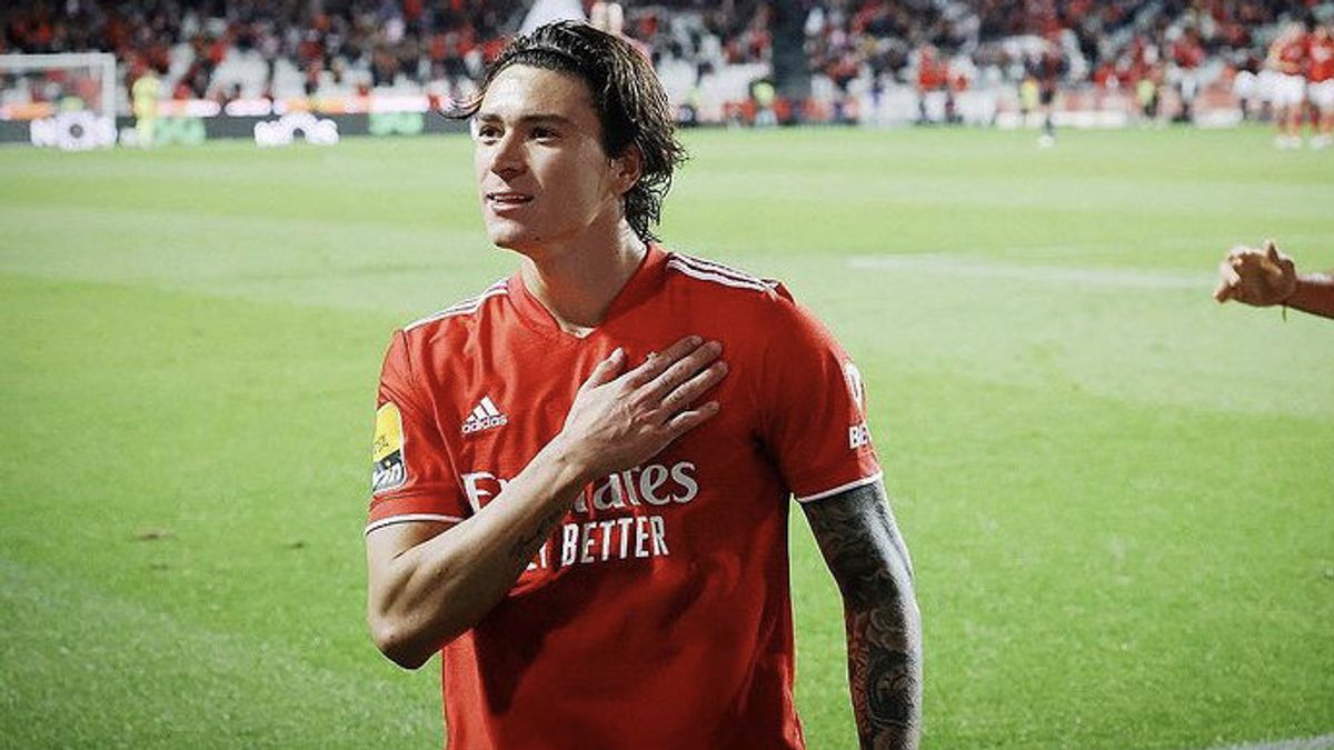 Manchester United Cari Striker Baru, Pemain Benfica Darwin Nunez Jadi Bidikan