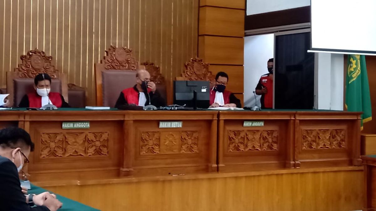 Last Session, Djojo Tjandra's Attorney Asked The Session To Be Held A Teleconference