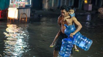 Pagi Ini, Dua RT di Pluit Penjaringan Terendam Banjir Rob