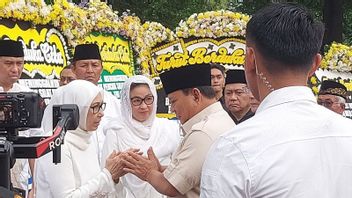 Using Chocolate And Coffee Safari, Prabowo Visits The Funeral Home Of Former Deputy Governor Of DKI Eddie Nalapraya