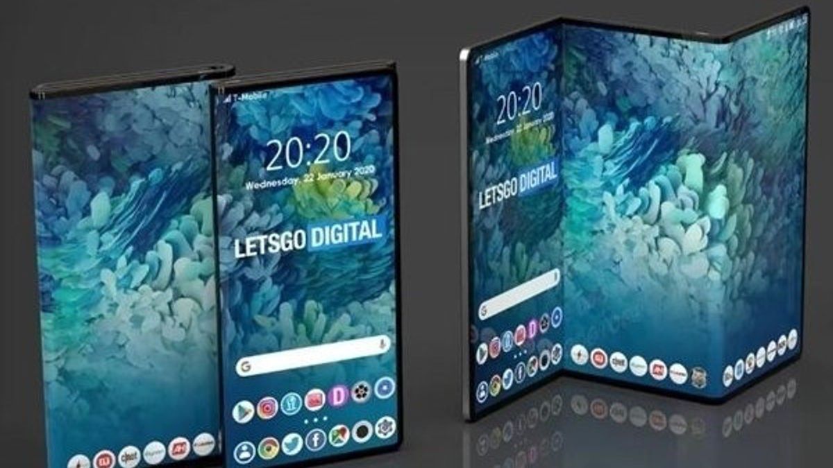 Mantan CEO Huawei Tertangkap Memegang Ponsel Tri-Fold Revolusioner