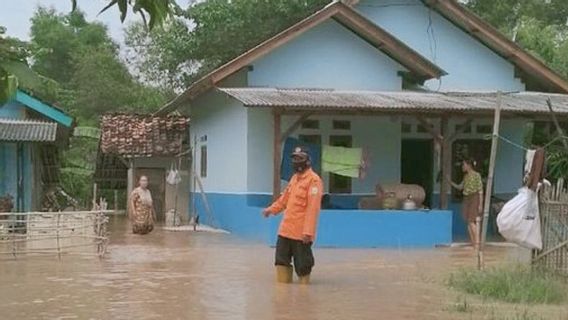 Thousands Of Houses In Karawang Were Submerged By Floods