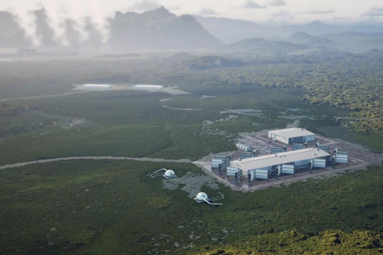La plus grande usine de capteurs de carbone au monde commence à fonctionner