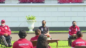 Le Président Jokowi Donne Un Bonus Au Vainqueur De La Médaille Paralympique De Tokyo
