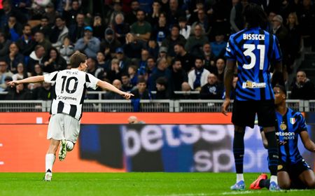 Drama Delapan Gol di Derby d'Italia, Juventus Gagalkan Kemenangan Inter Milan