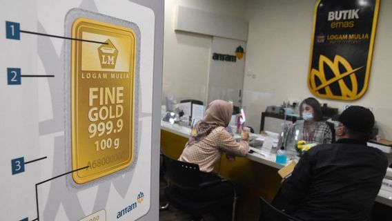 Antam Stagnant Gold Price At IDR 1,071,000 Per Gram