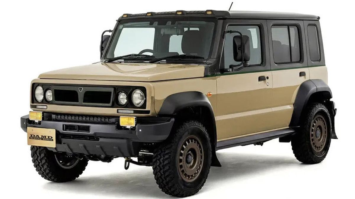 Suzuki Jimny 5 portes transformée en DAMD ressemble à Lancia au Tokyo Auto Salon 2026