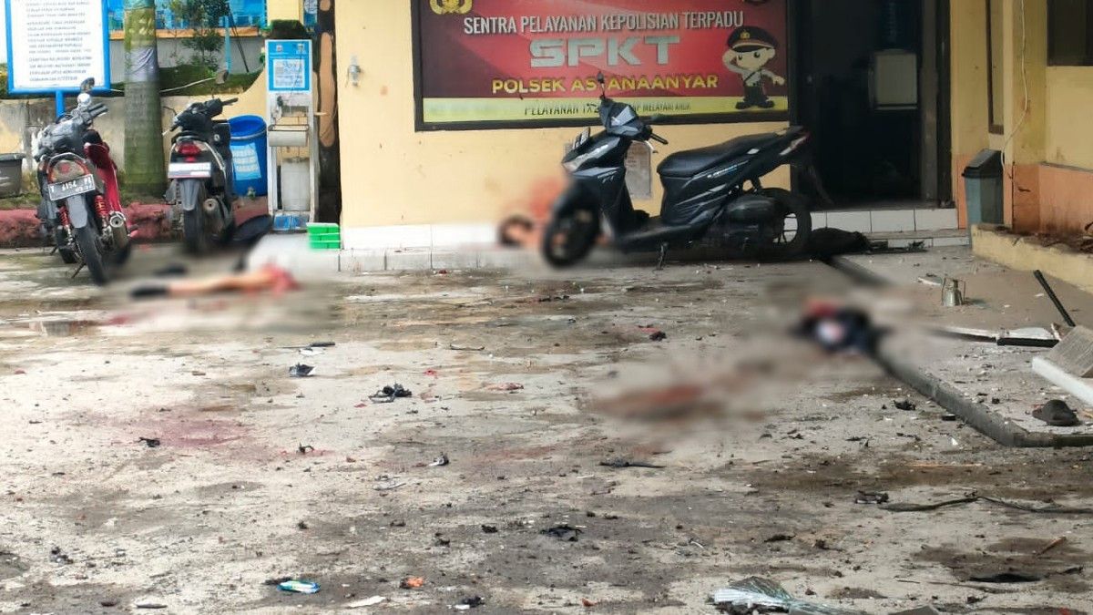 The Sound Of Another Explosion Was Heard From The Astanaanyar Police, Bandung