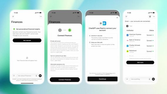 ChatGPT يمكنه الآن الوصول إلى الحسابات وبطاقات الائتمان لمساعدة المستخدمين على إدارة أموالهم