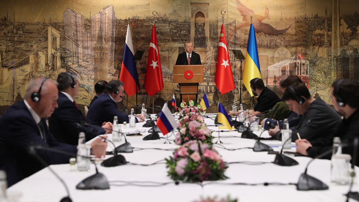 Meet Ukrainian And Russian Delegations, President Erdogan: Prolonged Conflict Is Not For Anyone