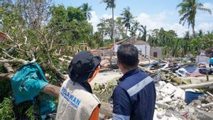 DPRD Apresiasi Perusahaan Turun Tangan Bantu Bangun Rumah Korban Puting Beliung di Kebintik