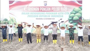 Riau Police's Food Security Initiative To Realize Indonesia's Gold Vision