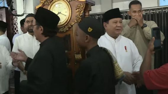 Les actions de Prabowo lors de la fête ont été saluées: il est venu au milieu des blessures des victimes des inondations d'Aceh