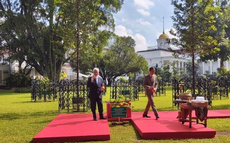 Jokowi Jamu PM Timor Leste Xanana Gusmao di Istana Bogor