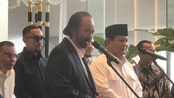 Prabowo Reveals The Purpose Of Meeting Surya Paloh At The NasDem Headquarters