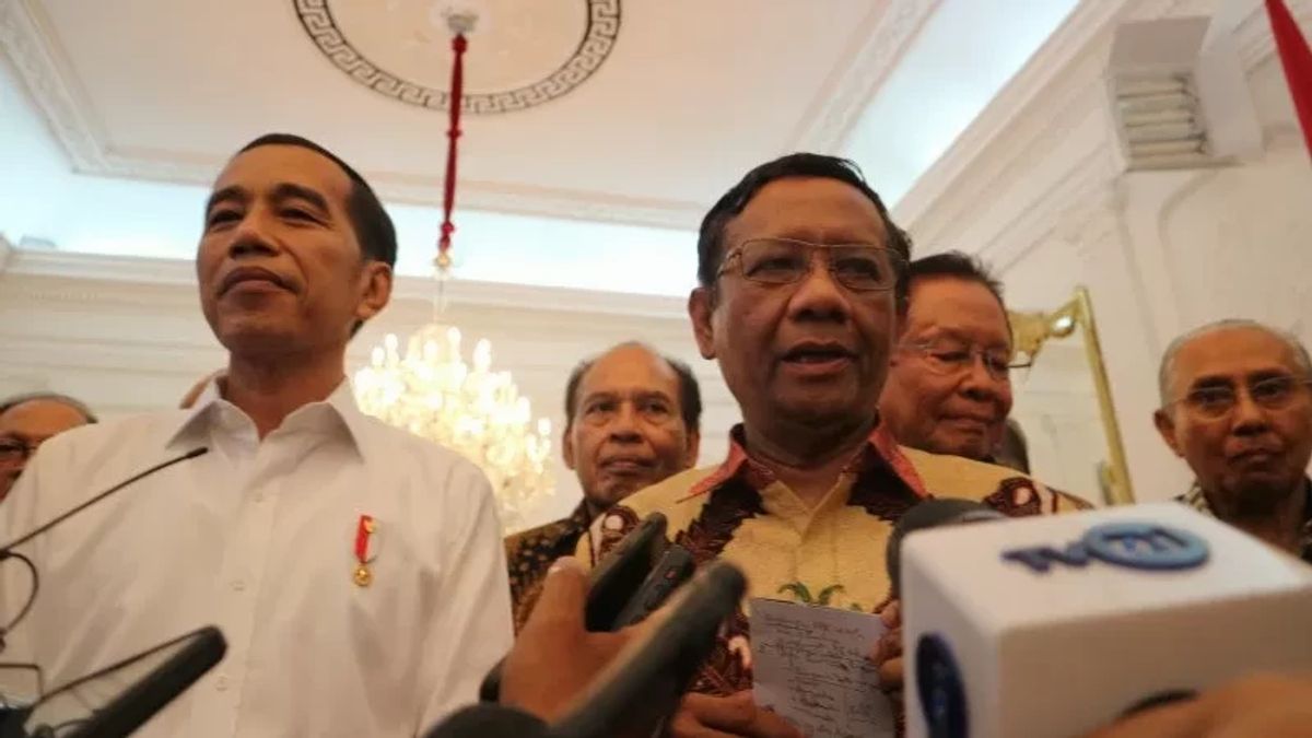 Jokowi Tunjuk Mahfud MD 和 Muhadjir Effendy 成为 TPPO 工作组主席