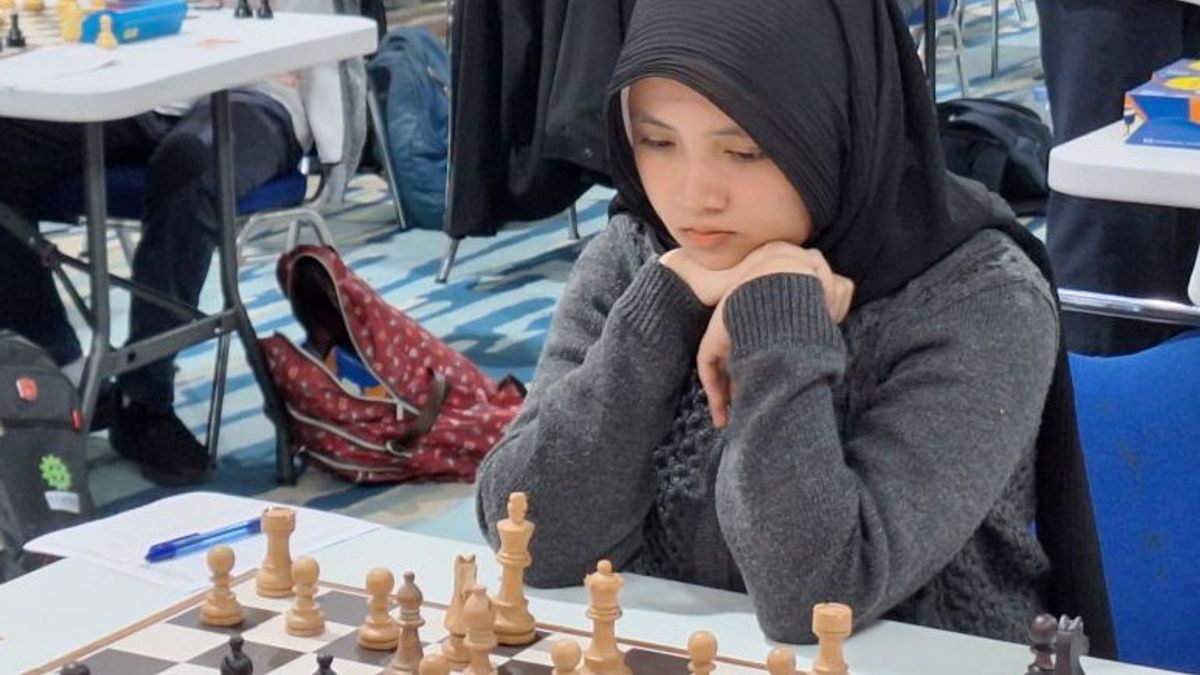 Berhasil Amankan Tiket Piala Dunia Catur, Ini Kata Shafira Devi Harfesa