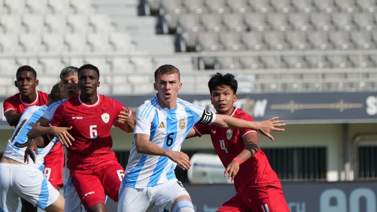 L’Indonésie U-20 ne peut être disputée après avoir battu l’Argentine U-20