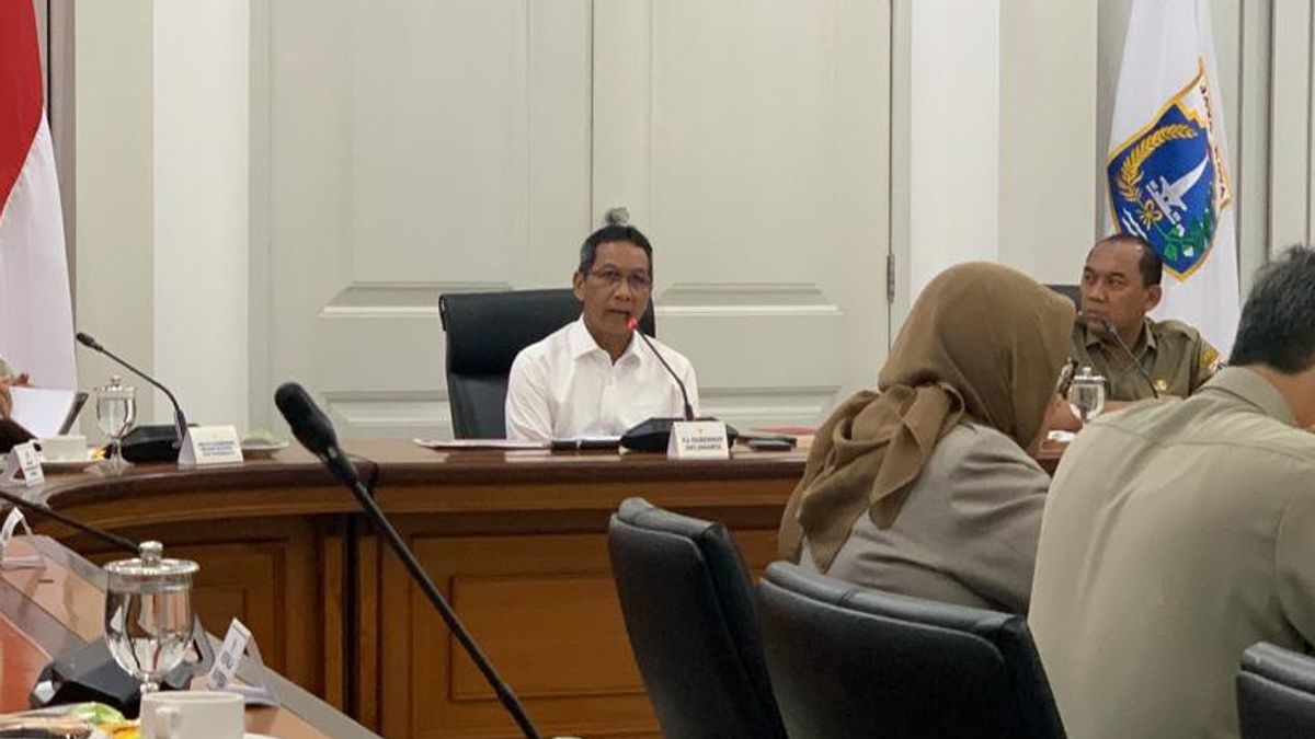 Geser Posisi Marullah Matali dari Jabatan Sekda, Pj Gubernur Heru: Tugas Deputi Sangat Terhormat