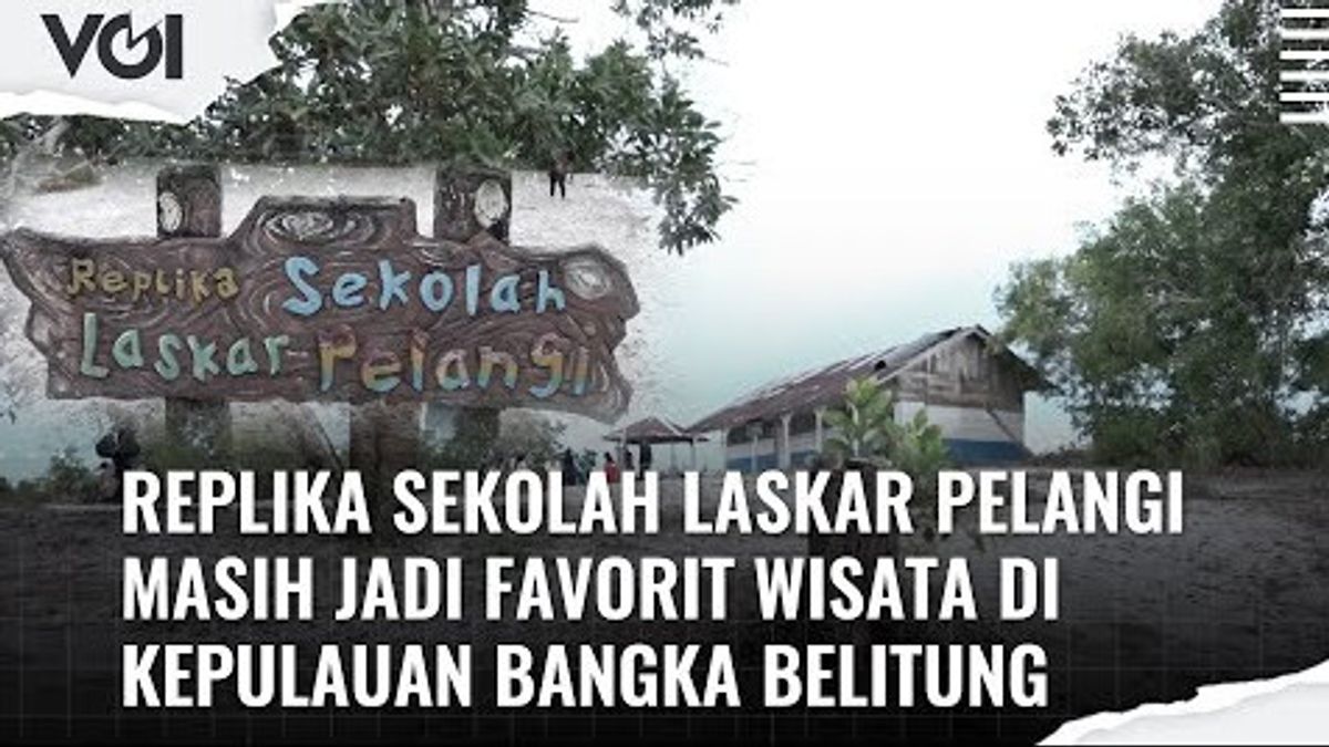 VIDEO: Replica Of Laskar Pelangi School Is Still A Tourist Favorite In The Bangka Belitung Islands