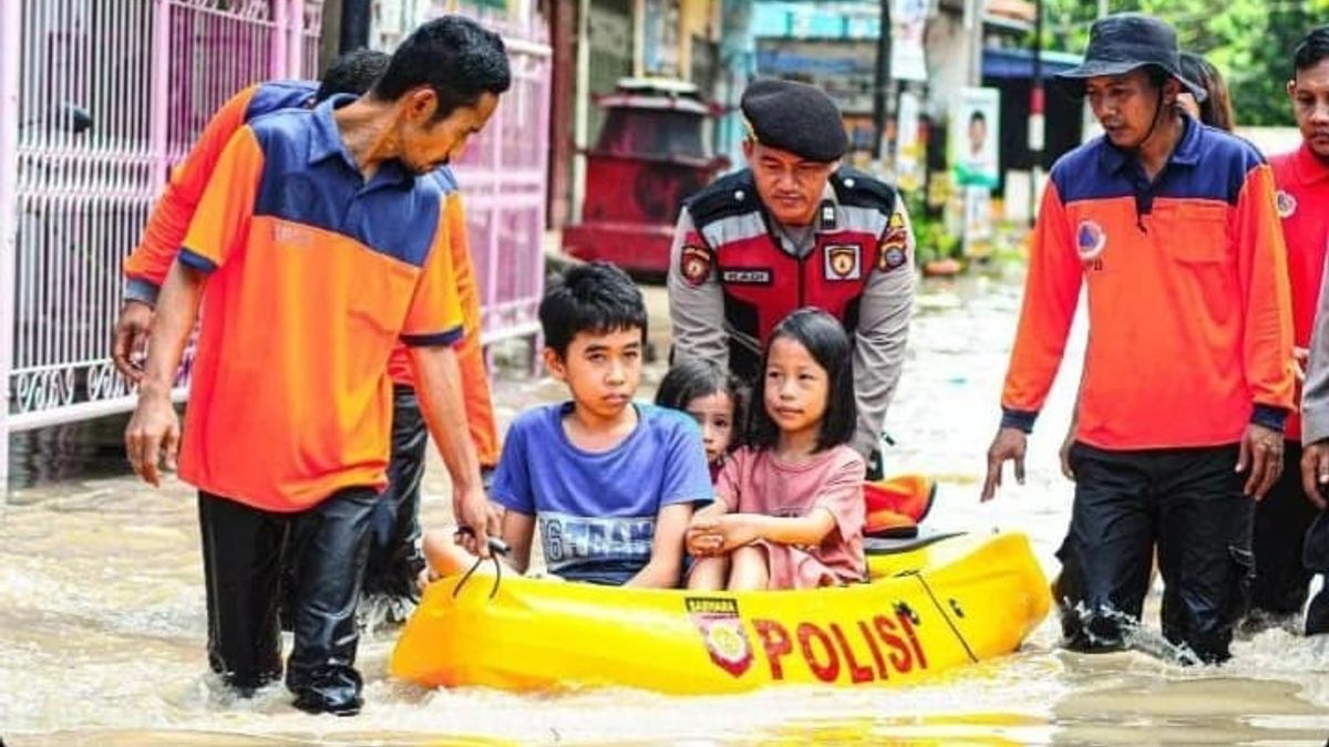 BNPB: 10.586 Jiwa Terdampak Akibat Banjir Tebing Tinggi