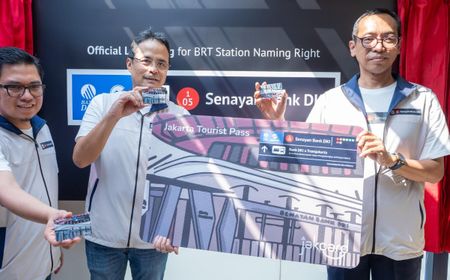 Sinergi Bank DKI dan Transjakarta Resmikan Penamaan Halte Transjakarta